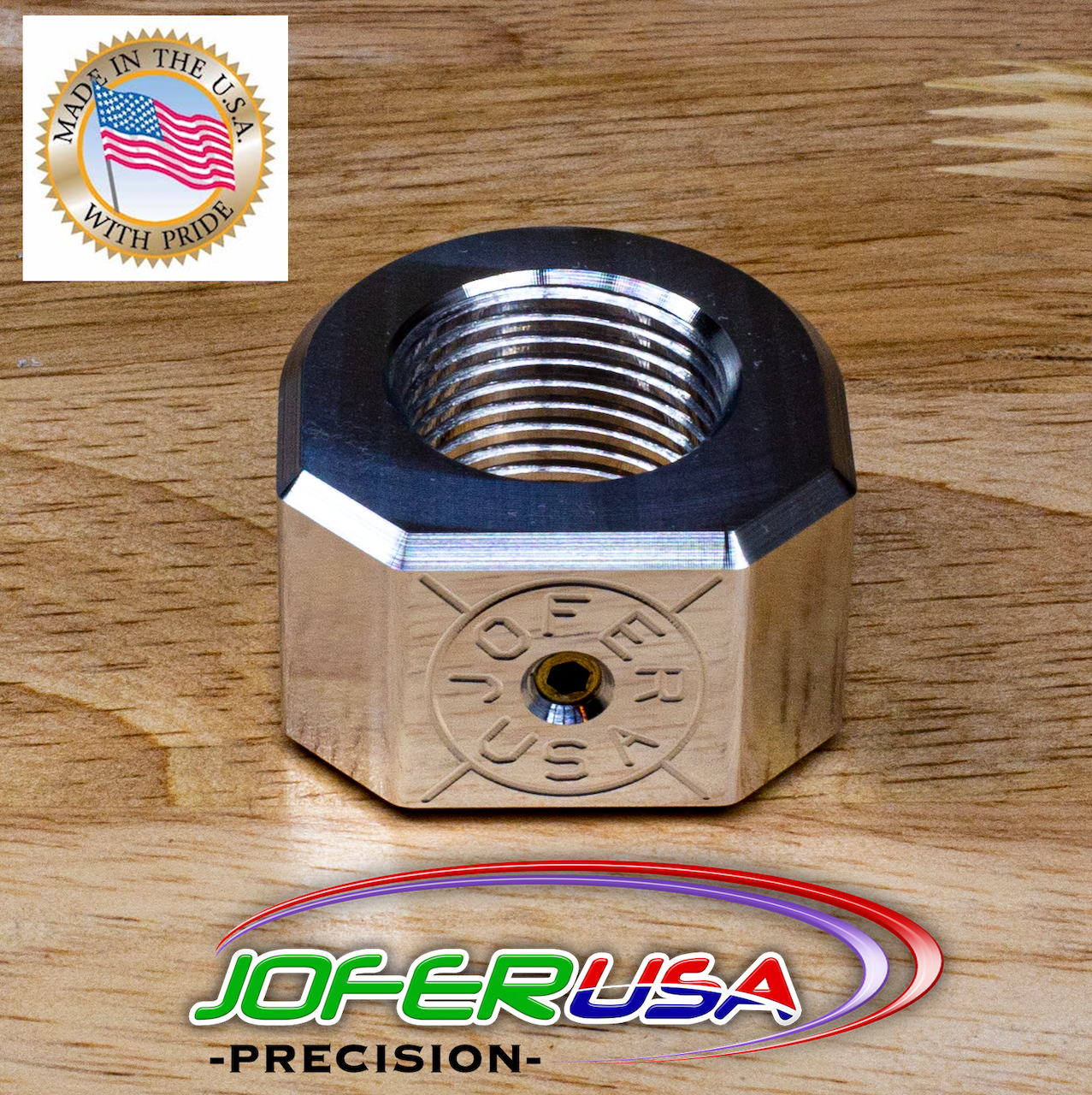 Frankford Style M Press Coaxial Die Block Billet Aluminum CNC Made in USA